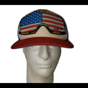 Bigtruck Hat Cap Snap Back Blue Red American Flag Sunglasses Trucker Mesh Mens